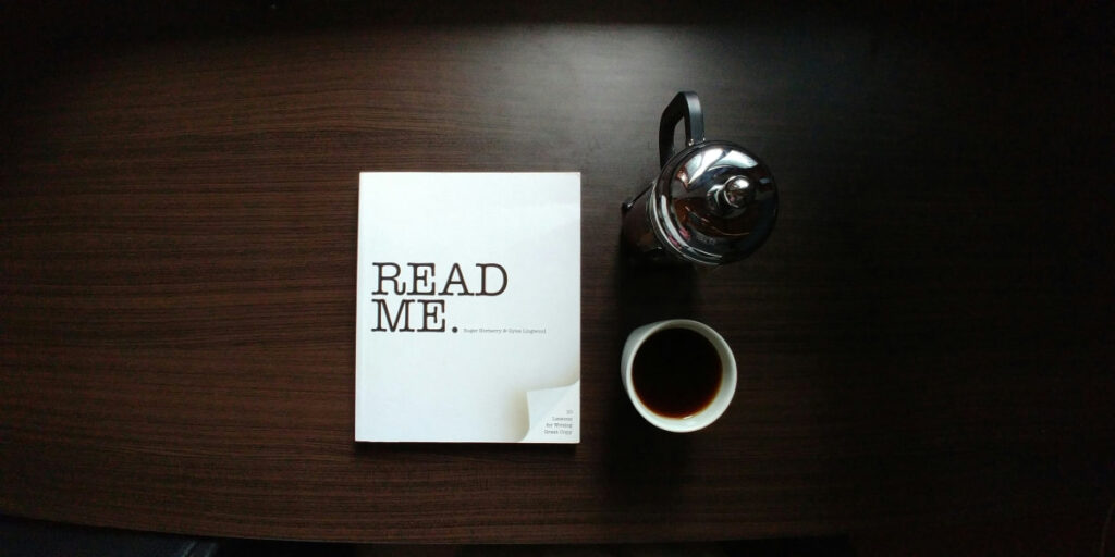 read me with coffee