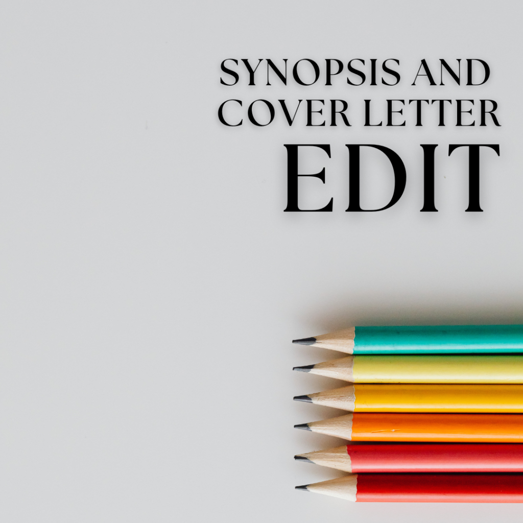 Synopsis and cover letter edit for emerging authors