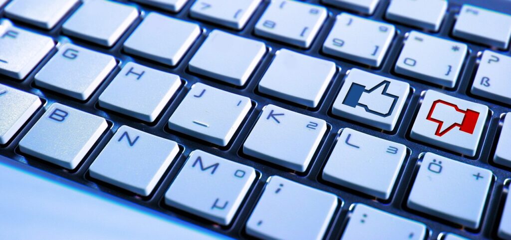 keyboard, computer, facebook