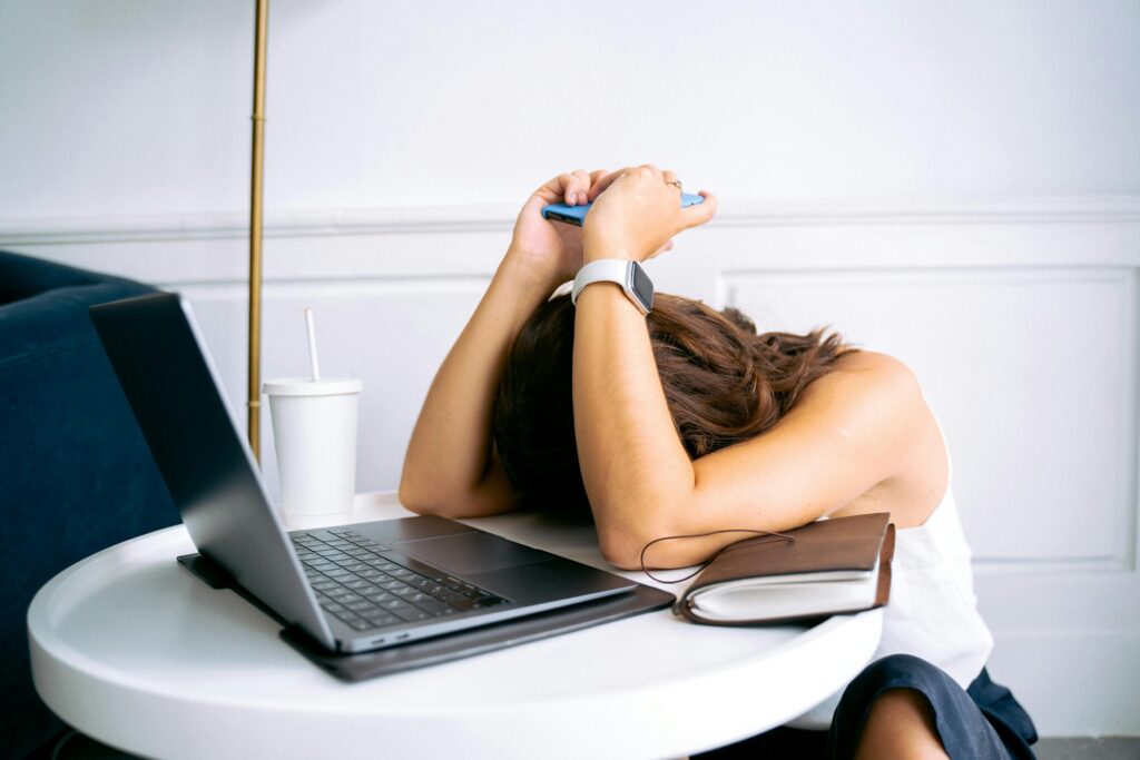 frustrated writer