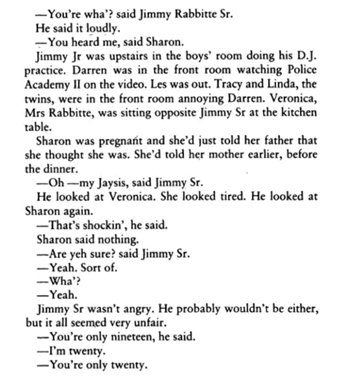 Excerpt from Roddy Doyle's The Snapper